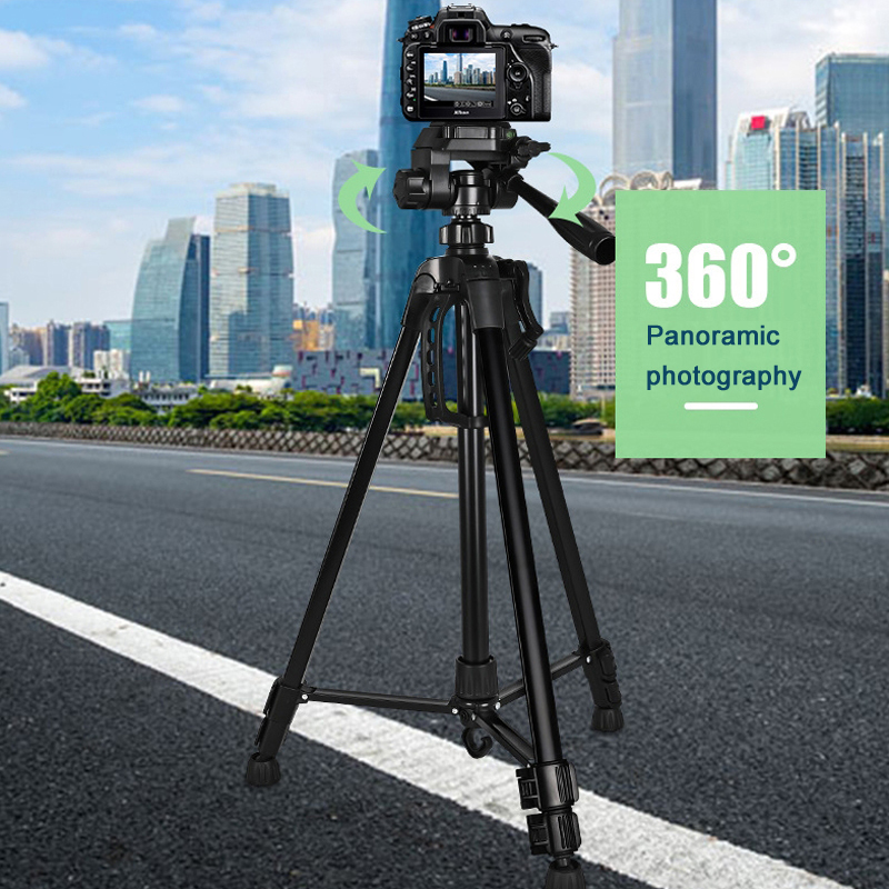 Photography Basics - حامل ثلاثي القوائم عالمي 55 بوصة